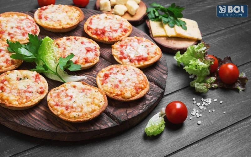 Món ngon trẻ em thích - pizza mini